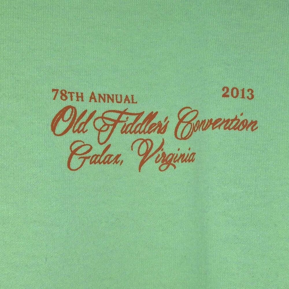 Fiddlers Convention 2XL Delta-pro-weight T-shirt Unisex - Picture 3 of 8
